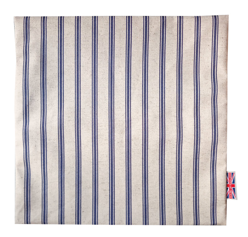 Wheat Pack- Navy Stripe Linen