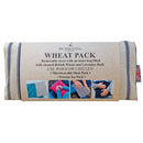 Wheat Pack- Navy Stripe Linen