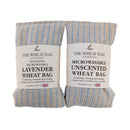 Ticking Navy Cotton Wheat Bag