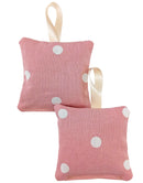 Hanging Lavender Sachet - Dotty Pink