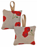 Hanging Lavender Sachet - Poppy