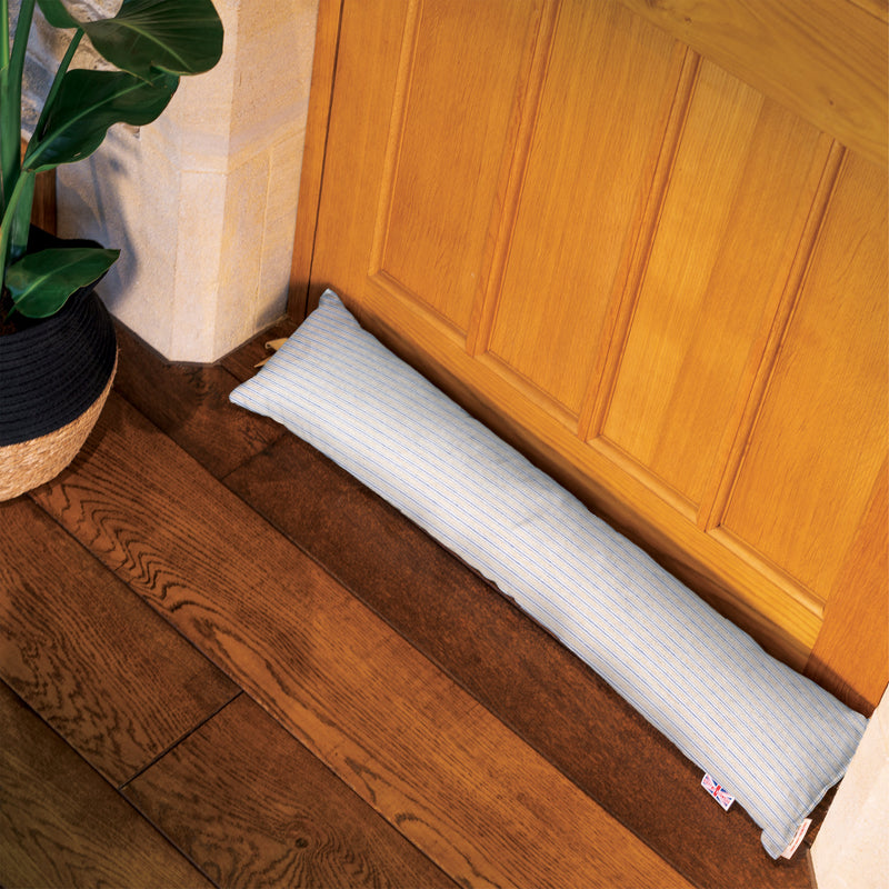 Draught Excluder - Ticking Navy