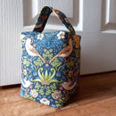 Door Stop - William Morris Strawberry Thief, Navy