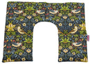 Neck & Shoulder Soothing Wrap-William Morris Strawberry Thief, Navy