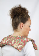 Neck & Shoulder Soothing Wrap-William Morris Strawberry Thief, Crimson