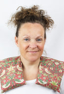 Neck & Shoulder Soothing Wrap-William Morris Strawberry Thief, Crimson