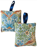 Hanging Lavender Sachet -William Morris Strawberry Thief Sky