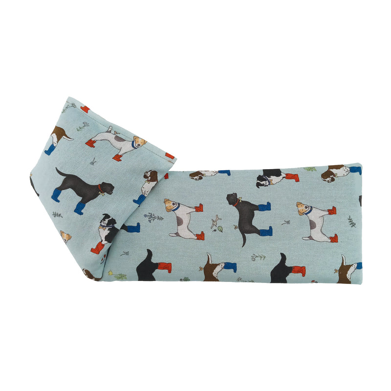 Wellie Boot Dogs Cotton Wheat Bag