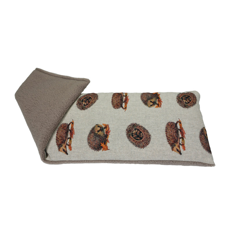 Woodland Hedgehog Duo Fabric Wheat Bag