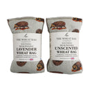 Woodland Hedgehog Duo Fabric Wheat Bag