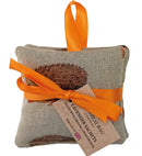 Hanging Lavender Sachet - Woodland Hedgehog Oatmeal