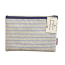 Accessory Pouch - Navy Ticking