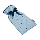 Hot Water Bottle Cover - Stars Denim Blue
