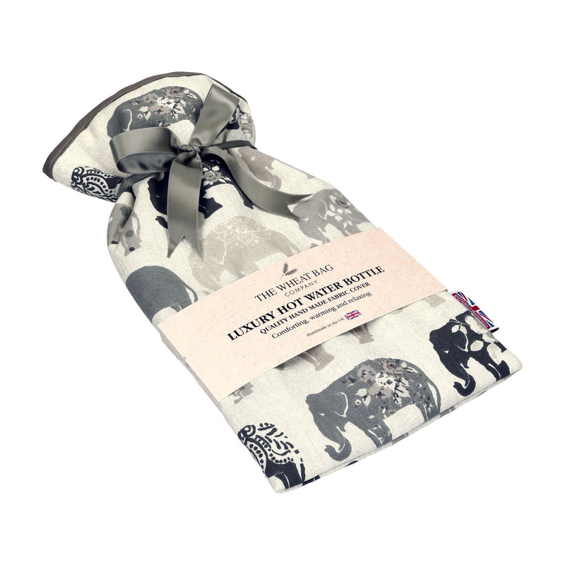 Hot Water Bottle Cover - Elephant Grey