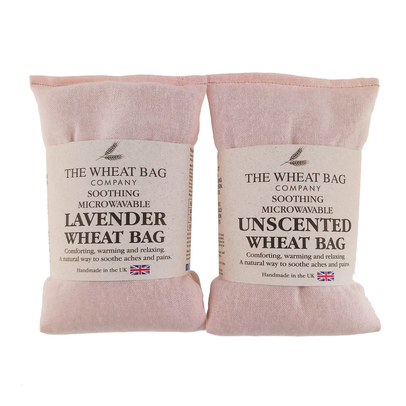 Pastel Pink Cotton Wheat Bag