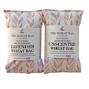 Blush Leaf Linen/Cotton Wheat Bag