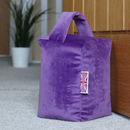 Velvet Door Stop - Amethyst