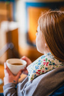 Wildflowers Blue Cotton Wheat Bag