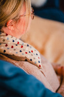 Hearts, Multi - Duo Fabric Wheat Bag