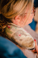 Elephants Pink Cotton Wheat Bag