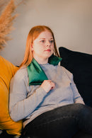 Velvet Wheat Bag - Bottle Green