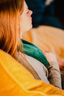 Velvet Wheat Bag - Bottle Green