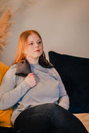 Velvet Wheat Bag - Graphite