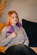 Velvet Wheat Bag - Amethyst