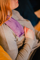 Velvet Wheat Bag - Amethyst