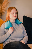 Velvet Wheat Bag -Turquoise