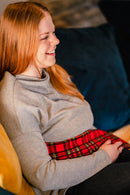 Red Tartan - Fleece Wheat Bag