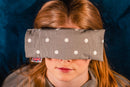 Eye Pillow - Dotty Grey