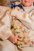 Extra Long Hot Water Bottle - Exotic Butterfly