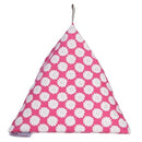 Phone and Tablet Bean Bag- Daisy, Raspberry