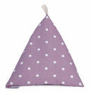 Phone and Tablet Bean Bag- Dotty, Mauve