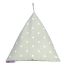 Phone and Tablet Bean Bag - Dotty, Sage Green