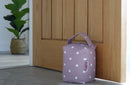 Door Stop Dotty Mauve