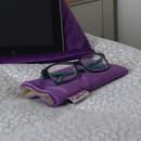 Velvet Glasses Case - Amethyst