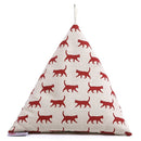 Phone and Tablet Bean Bag - Kitty, Red