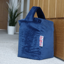 Velvet Door Stop - Navy