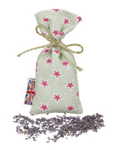 Lavender Sachet - Stars Grey & Pink