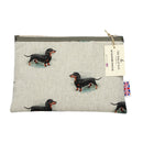 Accessory Pouch - Dachshund Print