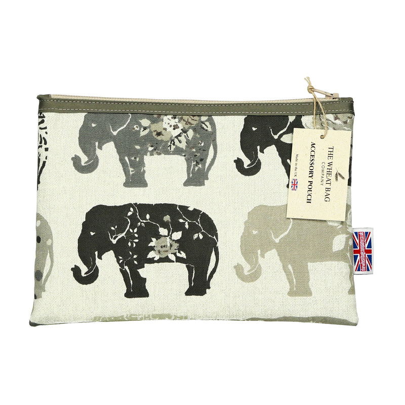 Accessory Pouch - Elephants Grey