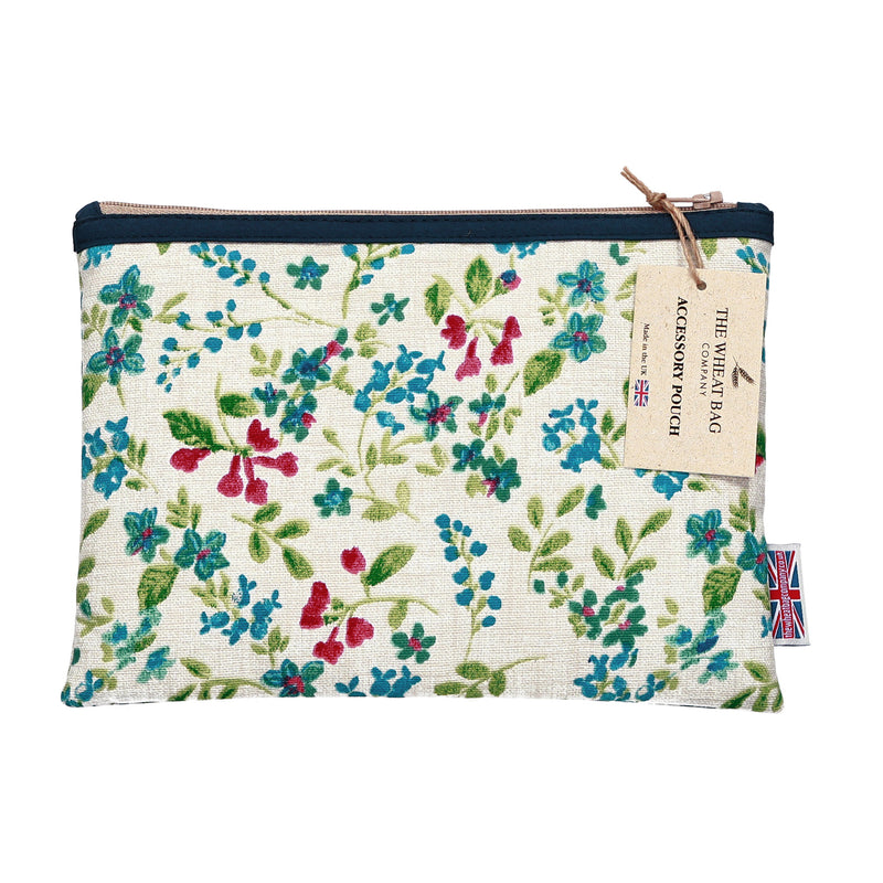 Accessory Pouch - Wildflower Blue