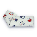 Owls Blue Cotton Wheat Bag