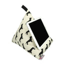 Phone and Tablet Bean Bag - Dachshund, Black