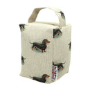 Door Stop Dachshund Print