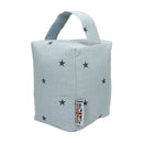 Door Stop Stars Denim Blue