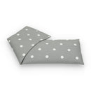 Dotty Grey Cotton Wheat Bag