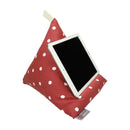 Phone and Tablet Bean Bag - Dotty, Red